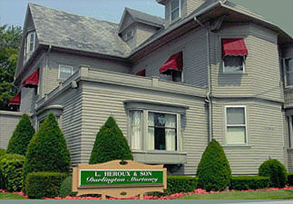 funeral home near me Darlington Mortuary Of L. Heroux & Son