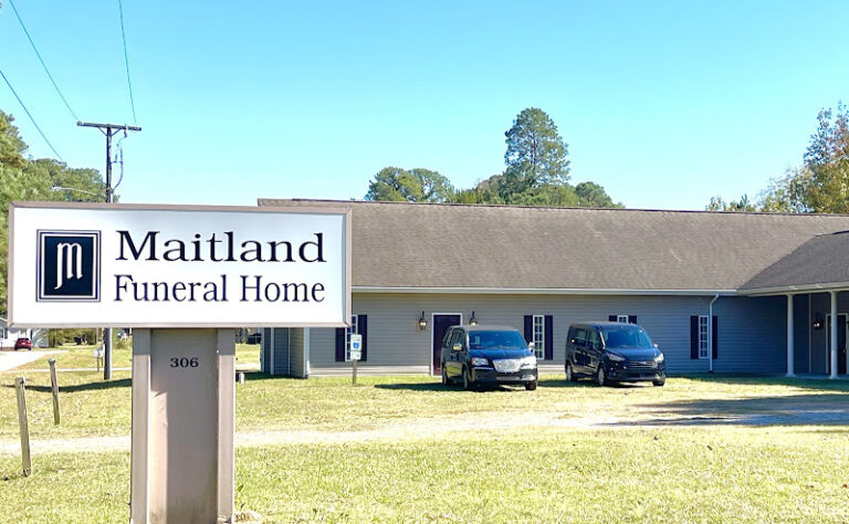Maitland Funeral Home | Funeral Home in Plymouth (North Carolina)