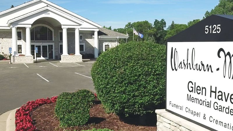 funeral home near me Washburn-Mcreavy Glen Haven Funeral Chapel And Memorial Gardens