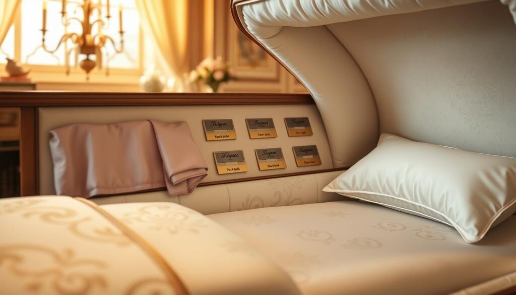 casket interior customization